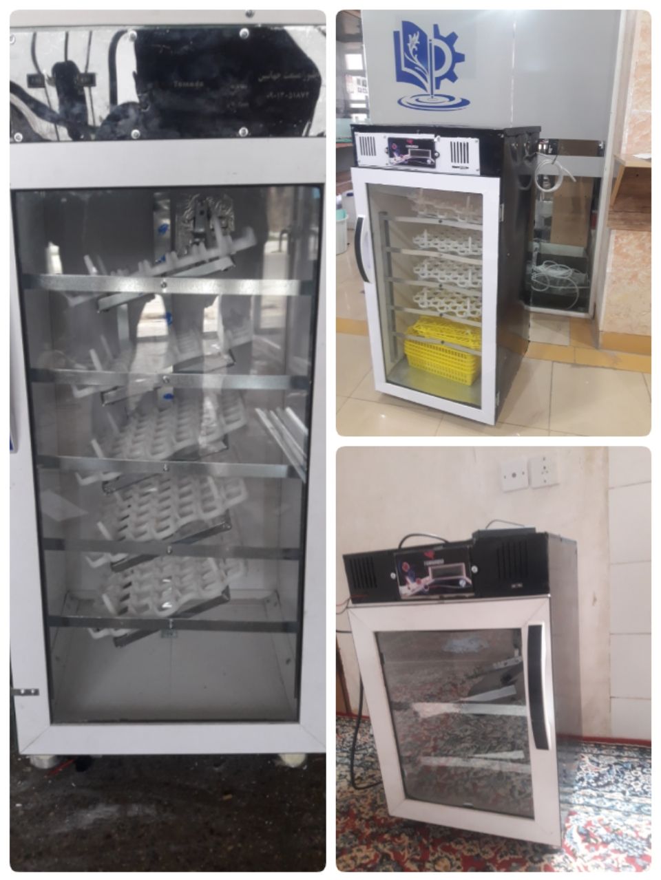 Sale and pre-sale cash and installments of incubators with quality and new design according to Korean Ercom technology